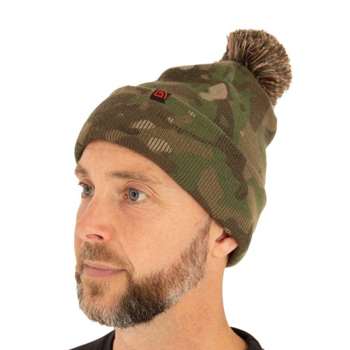 TRAKKER CAMO BOBBLE HAT-0