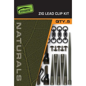 FOX EDGES NATURALS ZIG LEAD CLIP KIT  NEW