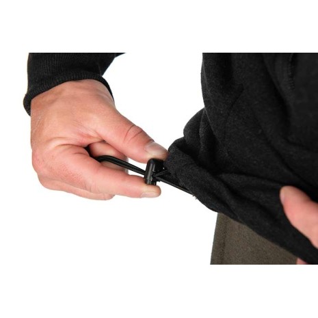 FOX COLLECTION SHERPA JACKET BLACK / ORANGE   NEW 24-5