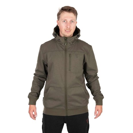 FOX COLLECTION SOFT SHELL JACKET GREEN / BLACK   NEW 24-4