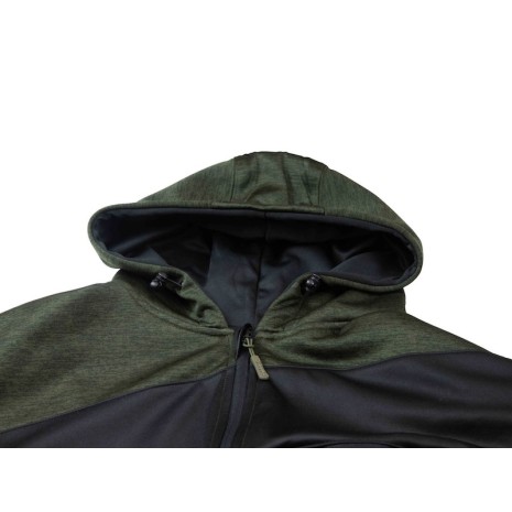 TRAKKER MARL FLEECE BACK HOODY   NEW-0