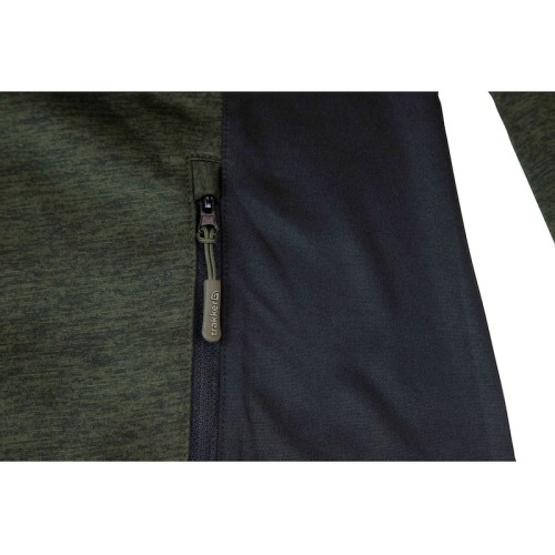 TRAKKER MARL FLEECE BACK HOODY   NEW-2