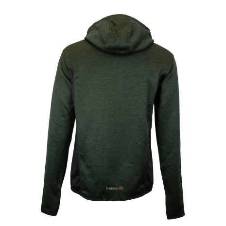 TRAKKER MARL FLEECE BACK HOODY   NEW-4