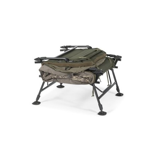 NASH INDULGENCE HD40 8 GAMBE CAMO CON SACCO A PELO 4 STAGIONI   -0
