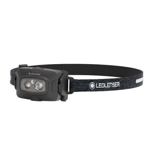 LED LENSER HF4R BLACK 500 LUMEN   NEW 