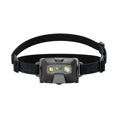 LED LENSER HF6R BLACK 800 LUMEN   NEW 