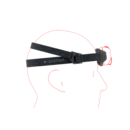 LED LENSER HF6R BLACK 800 LUMEN   NEW -4