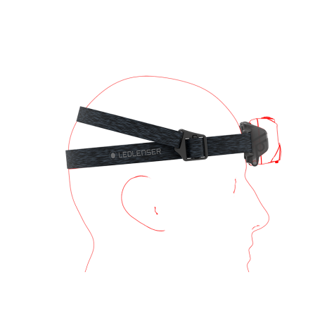 LED LENSER HF6R BLACK 800 LUMEN   NEW -4