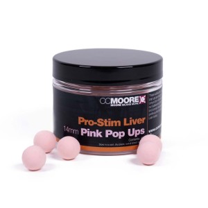 **CCMOORE PRO-STIM LIVER PINK POP UP 14 MM.