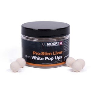 **CCMOORE PRO-STIM LIVER WHITE POP UP 14 MM.