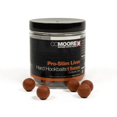 **CCMOORE PRO-STIM LIVER HARD HOOKBAITS