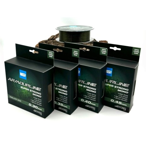 NASH ARMOURLINE SUPER STRONG MONO GREEN 1000 MT-0