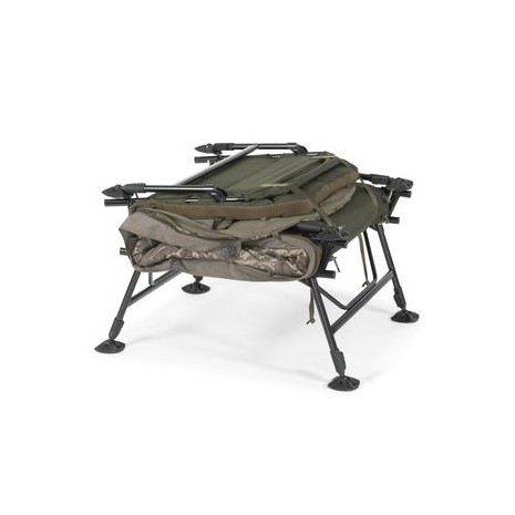 NASH INDULGENCE HD40 8 GAMBE CAMO WIDE CON SACCO A PELO 4 STAGIONI   -0