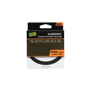 FOX EDGES NATURALS SUBMERGE BRAID 300 / 600 MT