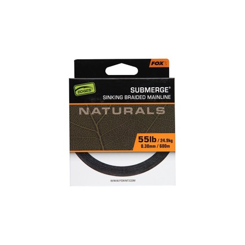 FOX EDGES NATURALS SUBMERGE BRAID 300 / 600 MT-2