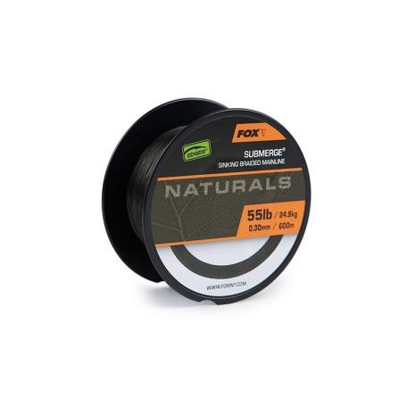 FOX EDGES NATURALS SUBMERGE BRAID 300 / 600 MT-3