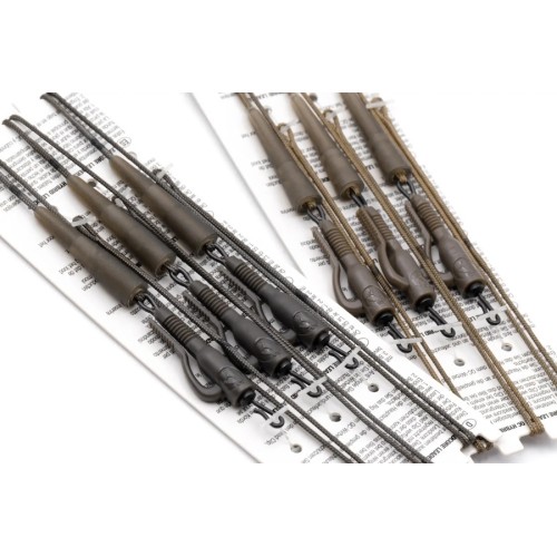 KORDA LEADCORE LEADERS HYBRID LEAD CLIP QC 50 CM-0