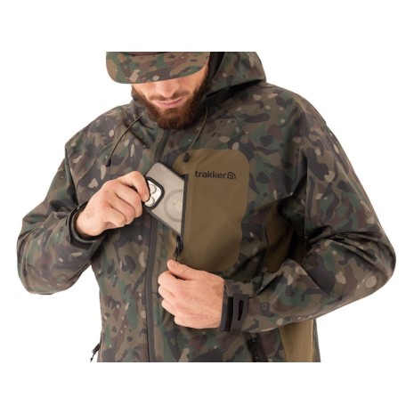TRAKKER IMPERMEABILE TECHPRO WATERPROOF JACKET     NEW 24-3