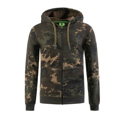 KORDA ZIP HOODIE DARK KAMO   NEW