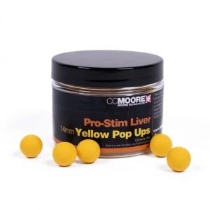 **CCMOORE PRO-STIM LIVER YELLOW POP UP 14 MM