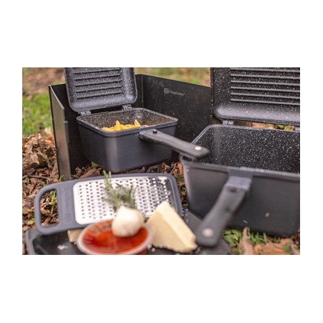 RIDGEMONKEY CONNECT DEEP PAN & GRIDDLE GRANITE EDITION-0