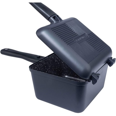 RIDGEMONKEY CONNECT DEEP PAN & GRIDDLE GRANITE EDITION-1
