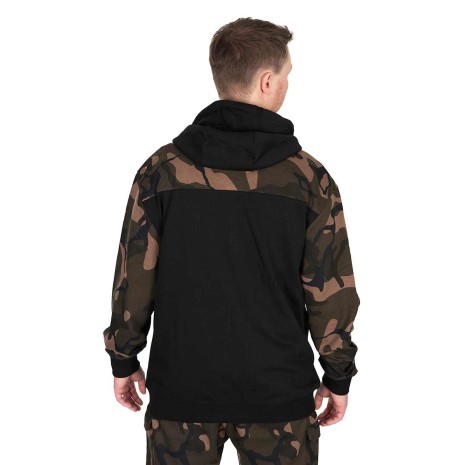 FOX LW BLACK/CAMO SPLIT ZIP HOODY-6