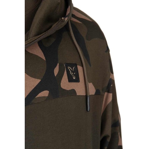 FOX LW KHAKI/CAMO SPLIT ZIP HOODY-7