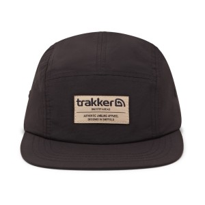 TRAKKER CR 5 PANEL BLACK CAP