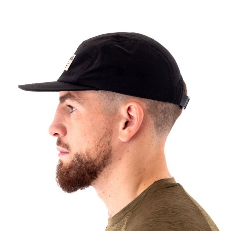 TRAKKER CR 5 PANEL BLACK CAP-3