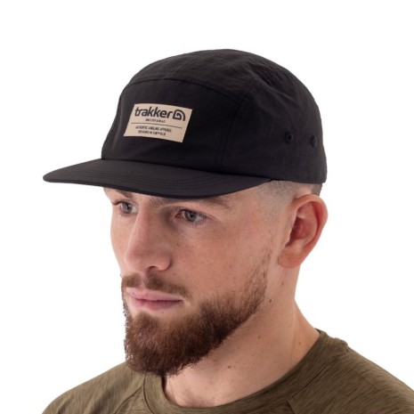 TRAKKER CR 5 PANEL BLACK CAP-4