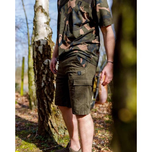 FOX LW KHAKI COMBAT SHORT   NEW-0