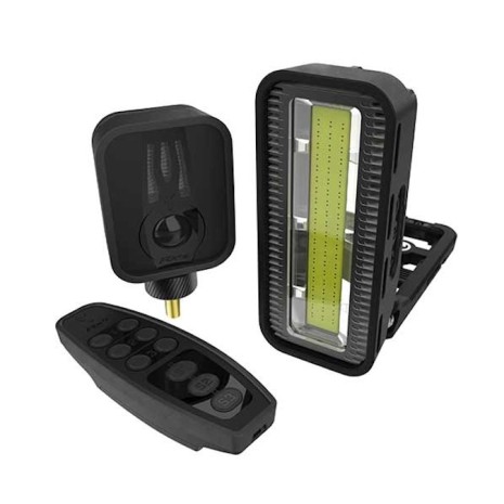 FOX RX+ SECURITY SYSTEM (LAMPADA + SENSORE MOVIMENTO + TELECOMANDO)   NEW 24