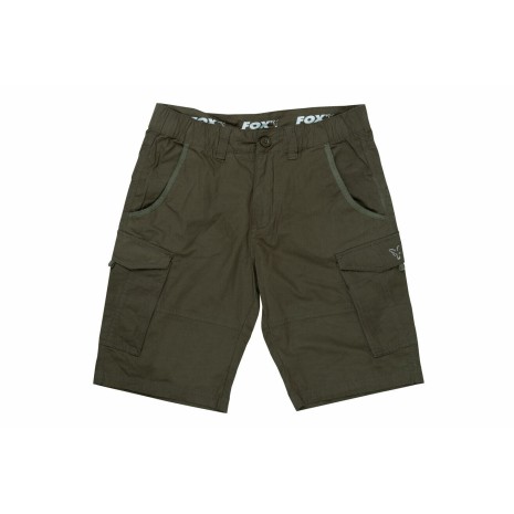 FOX COMBAT SHORTS GREEN/SILVER  