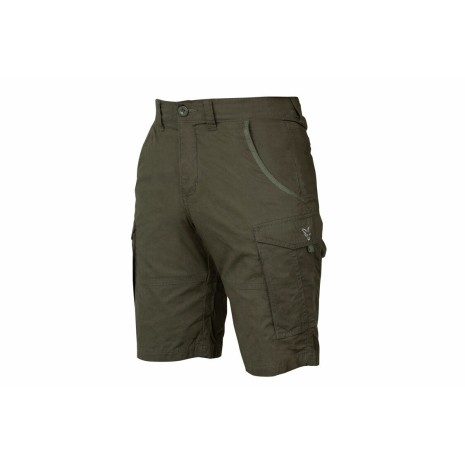 FOX COMBAT SHORTS GREEN/SILVER  -0