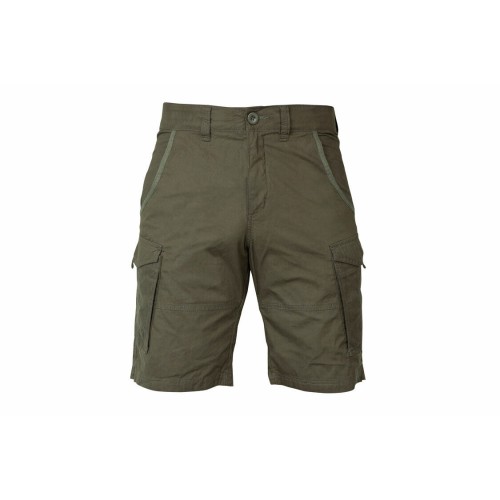 FOX COMBAT SHORTS GREEN/SILVER  -1