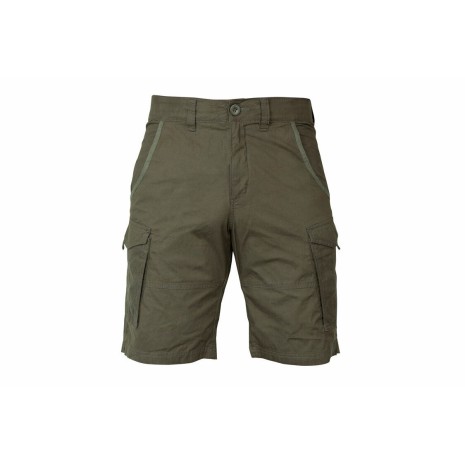 FOX COMBAT SHORTS GREEN/SILVER  -1
