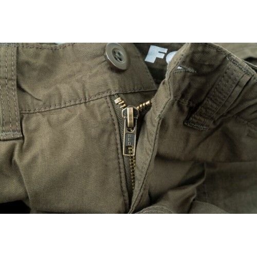 FOX COMBAT SHORTS GREEN/SILVER  -3