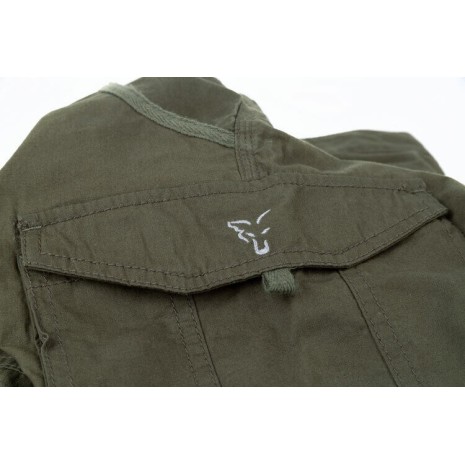 FOX COMBAT SHORTS GREEN/SILVER  -4