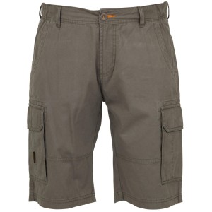 FOX CHUNK HEAVY TWILL CARGO SHORTS GREY  M o L