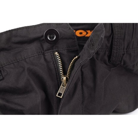 FOX COLLECTION COMBAT SHORTS BLACK/ORANGE  ULTIMA TAGLIA S-2