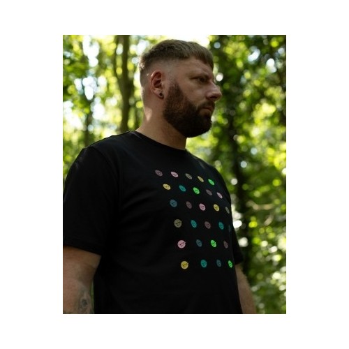 KORDA LE DOT TEE BLACK T-SHIRT  NEW-1