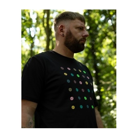 KORDA LE DOT TEE BLACK T-SHIRT  NEW-1