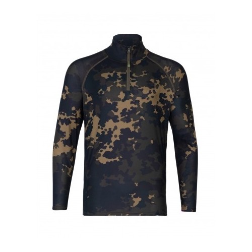 KORDA KOOL UPF ZIP JERSEY DARK KAMO  NEW-3