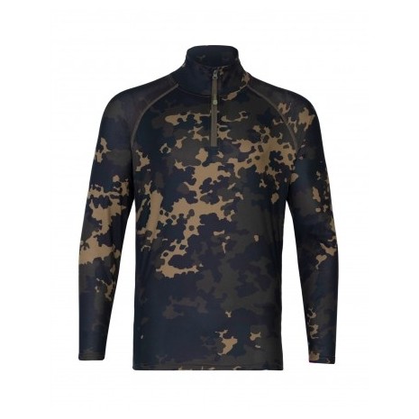 KORDA KOOL UPF ZIP JERSEY DARK KAMO  NEW-3