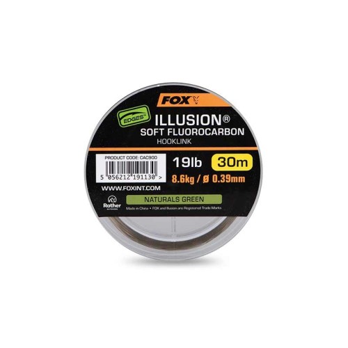 FOX EDGES ILLUSION SOFT FLUOROCARBON  NEW 24-1