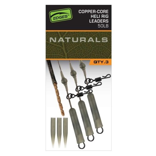 FOX EDGES NATURALS COPPER CORE HELI LEADERS   NEW