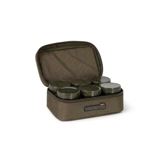 FOX VOYAGER 8 POT HOOKBAIT CASE-0