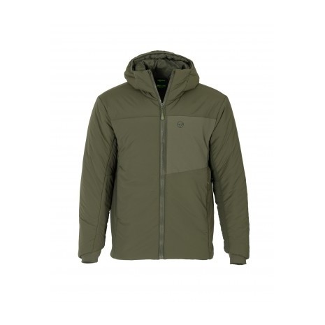 KORDA INSULATED HOODED JACKET DARK OLIVE  NEW