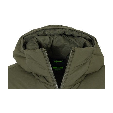 KORDA INSULATED HOODED JACKET DARK OLIVE  NEW-0